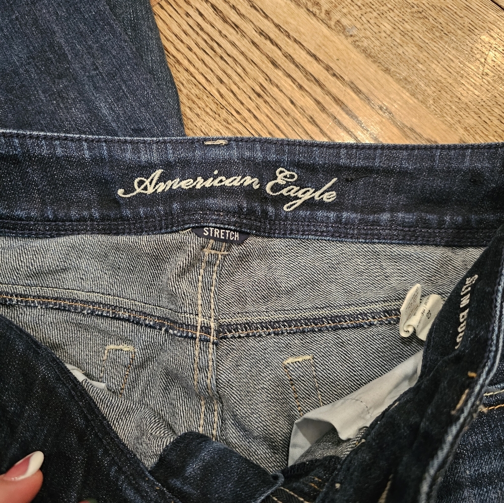 2 Pairs of American Eagle Slim Boot Stretch jeans - Picture 5 of 7